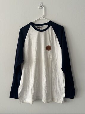 Butta NWT Damaged Long Sleeve Baseball T-Shirt Size XXL
